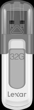 Lexar JumpDrive V100 32GB USB 3.0 Stick Γκρι