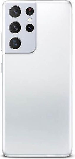 Puro Nude Back Cover Σιλικόνης 0.3mm Διάφανο Galaxy S21 Ultra 5G