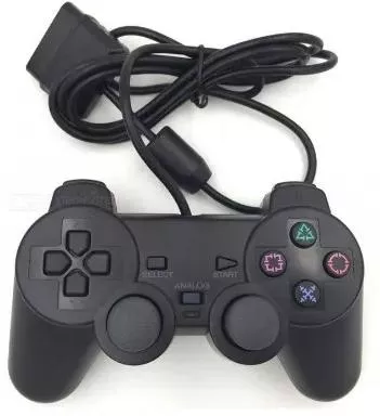 Gamepad Analog Controller 2 Ενσύρματο για PS2 Μαύρο