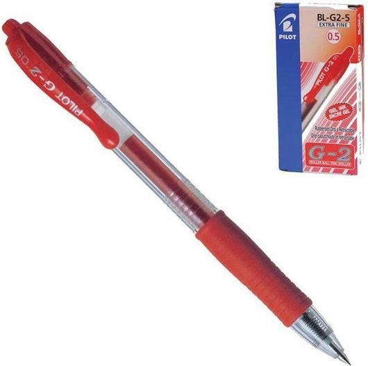 Pilot Στυλό Jel G2 Extra Fine Κόκκινο 0.5mm