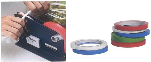 Σακουλοκλείστης - Μηχανή Κλεισίματος Σακουλών με Αυτοκόλλητη Ταινία