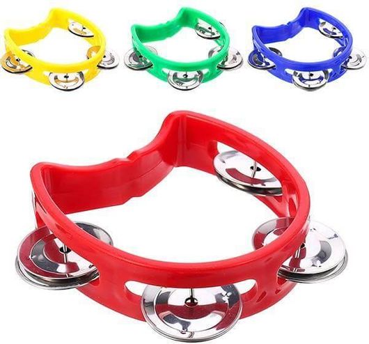 Ντέφι Μισοφέγγαρο Με 4 Κουδουνάκια 13X11Εκ.