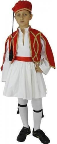 Στολή 25Ης Μαρτίου "Τσολιάς" Νο 6 (5-7 Ετών)