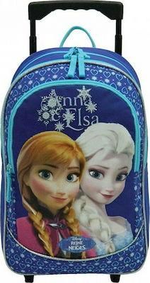 Σχολική Τσάντα Δημοτικού Bagtrotter Τρόλεϊ Frozen