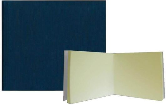 Νext Βιβλίο Εντυπώσεων Μπλε 23x23cm 80 Σαμουά Φύλλα 120Γρ.