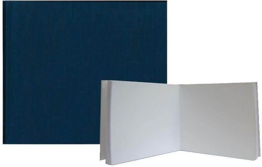 Νext Βιβλίο Εντυπώσεων Μπλε 23x23cm 80 Λευκά Φύλλα 120Γρ.