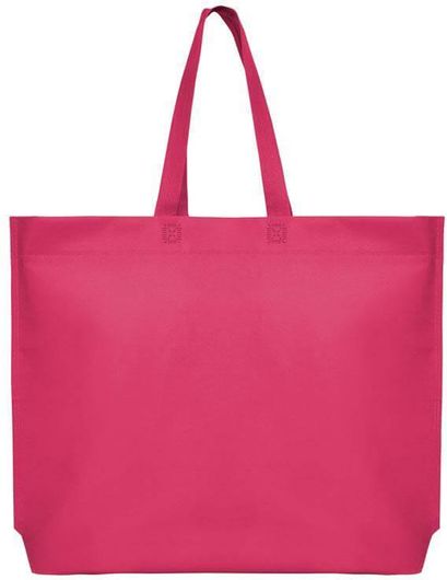 Τσάντα Non Woven Φουξ Υ40x54x10cm Πιέτα