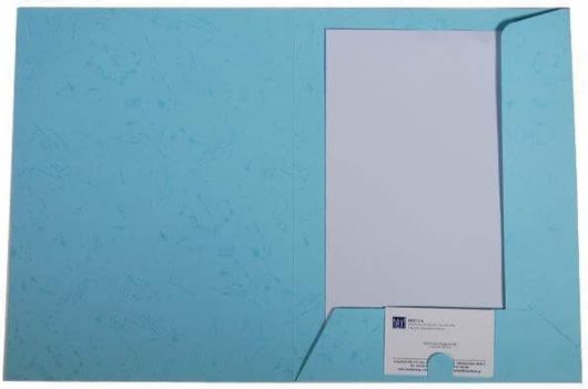 Νext Φάκελος Παρουσίασης (Folder) Leather Skin Μπλε Υ32x24cm