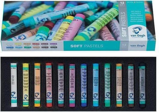 Talens Van Gogh Soft Pastel 12Χρωμάτων