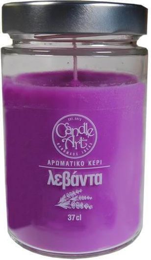 Αρωματικό Κερί 37 Cl με Αιθέρια Έλαια Λεβάντας