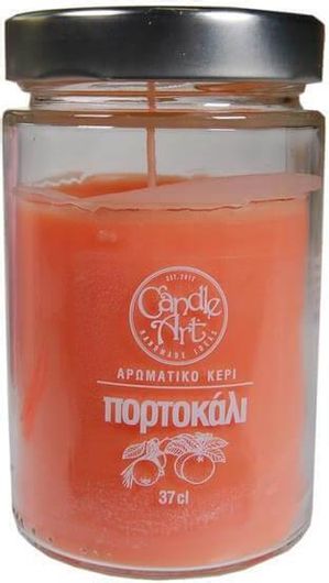 Αρωματικό Κερί 37 Cl με Αιθέρια Έλαια Πορτοκαλιού