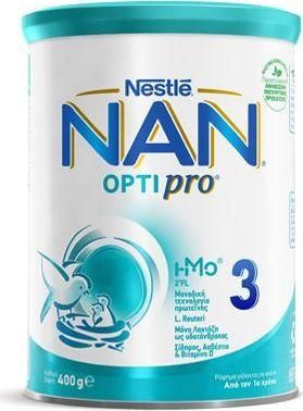 Γάλα σε Σκόνη Nestle Nan Optipro 3 400gr για 12+ Μηνών