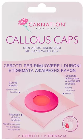 Vican Carnation Callous Caps 2τμχ
