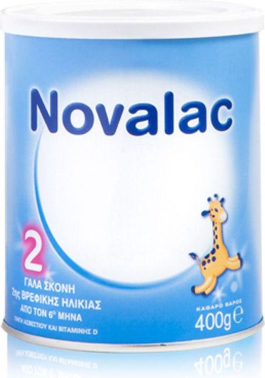 Γάλα σε Σκόνη Novalac 2 400gr για 6+ Μηνών