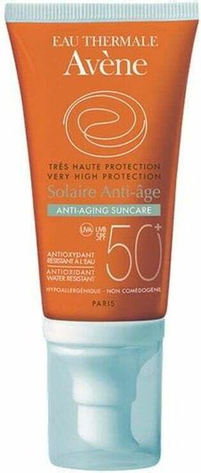 Αντηλιακή Κρέμα Προσώπου Avene Solaire Anti Age Dry Touch Αδιάβροχη SPF50 50ml