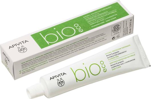 Οδοντόκρεμα Apivita Bio Eco με Μάραθο και Πρόπολη 75ml