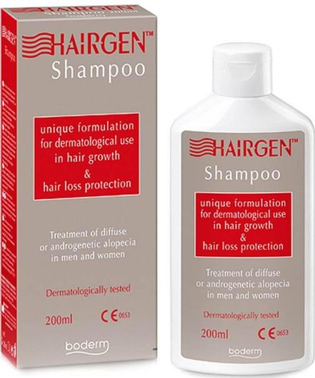 Boderm Hairgen Σαμπουάν κατά της Τριχόπτωσης για Όλους τους Τύπους Μαλλιών 200ml