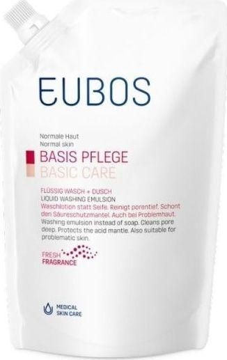 Ανταλλακτικό Υγρό Καθαρισμού Προσώπου & Σώματος Eubos Red Liquid Washing Emulsion για Καθημερινή Χρήση 400ml
