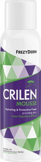 Εντομοαπωθητικός Αφρός Frezyderm Crilen σε Spray Κατάλληλο για Παιδιά 150ml