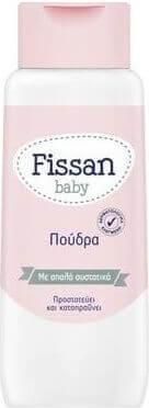 Fissan Baby Πούδρα Προστατεύει Αποτελεσματικά Το Δέρμα από Ερεθισμούς 100 Gr