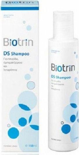 Target Pharma Biotrin DS Σαμπουάν κατά της Πιτυρίδας & της Σμηγματορροϊκής Δερματίτιδας για Λιπαρά Μαλλιά 150ml
