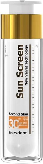 Αντηλιακή Κρέμα Προσώπου Frezyderm Sun Screen Velvet Αδιάβροχη SPF30 50ml