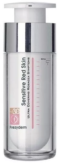Κρέμα Προσώπου Frezyderm Sensitive Red Skin CC Ημέρας με SPF30 για Ευαίσθητες Επιδερμίδες κατά των Ατελειών & της Ακμής 30ml