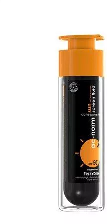 Αντηλιακό Προσώπου Frezyderm Ac-Norm Sun Screen Αδιάβροχη Κρέμα SPF50 50ml