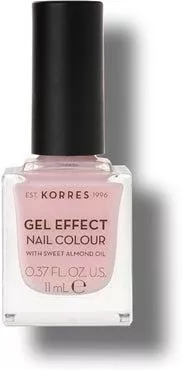 Βερνίκι Νυχιών Korres Gel Effect Nail Colour Τζελ με Λάδι Αμυγδάλου No 05 Candy Pink 11ml