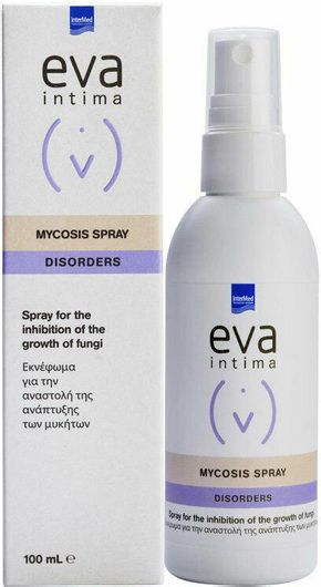 InterMed Eva Intima Disorders Mycosis Σπρέι με Χαμομήλι & Υαλουρονικό 100ml