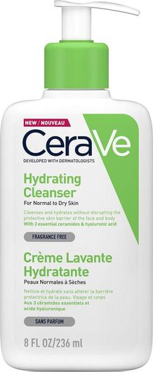 CeraVe Hydrating Cleanser Κρέμα Καθαρισμού Προσώπου 236ml
