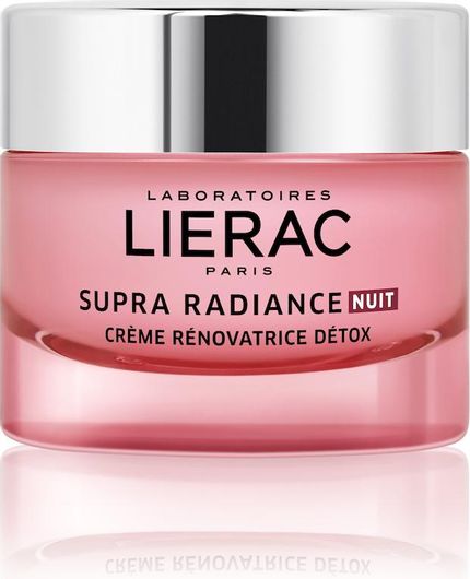 Κρέμα Προσώπου Lierac Supra Radiance Νυκτός για Ενυδάτωση & Αντιγήρανση 50ml