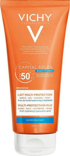 Αντηλιακή Κρέμα Σώματος Vichy Capital Soleil Multi-protection Milk Αδιάβροχη SPF50 200ml