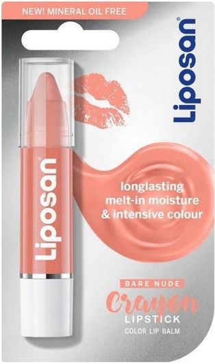 Liposan Crayon Lip Balm με Χρώμα Rosy Nude 3gr