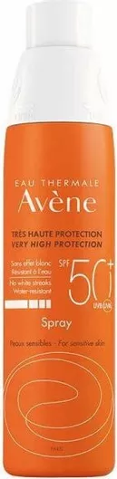 Avène Eau Thermale Very High Protection Αντηλιακή Λοσιόν Αδιάβροχη SPF50 Spray 200ml