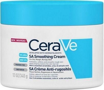 Κρέμα Σώματος CeraVe SA Smoothing με Ουρία για Ξηρές Επιδερμίδες 340gr