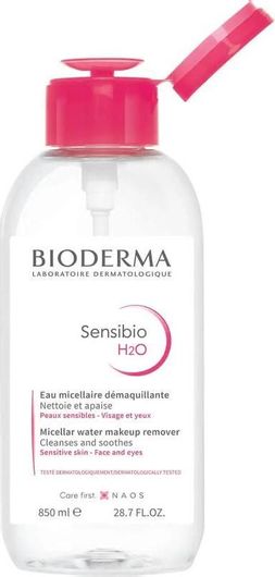 Bioderma Sensibio H2O Micellar Water Αφαίρεσης Μακιγιάζ Προσώπου & Ματιών 850ml