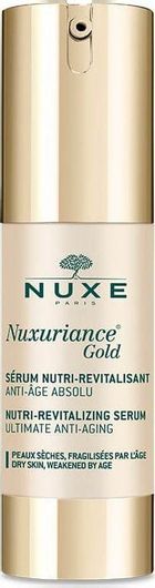 Nuxe Nuxuriance Gold Αντιγηραντικό Serum Προσώπου για Λάμψη & Αναζωογόνηση 30ml