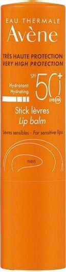 Eau Thermale Avène Αδιάβροχο Αντηλιακό Stick Χειλιών SPF50 3gr