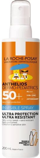 Αντηλιακό Σπρέι La Roche-Posay Anthelios Dermo-Pediatrics για Παιδιά Spf50+ 200ml