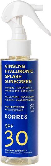 Korres Ginseng Hyaluronic Splash Sunscreen SPF30 150ml
