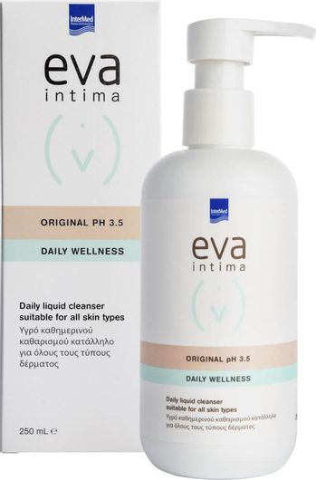 InterMed Eva Intima Original pH 3.5 Υγρό Καθαρισμού με Χαμομήλι & Αλόη 250ml