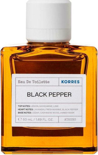 Korres Black Pepper Eau de Toilette 50ml