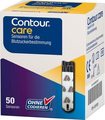 Μετρητής Σακχάρου Ascensia Contour Care Ταινίες 50τμχ
