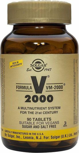 Solgar Formula VM 2000 90 Ταμπλέτες