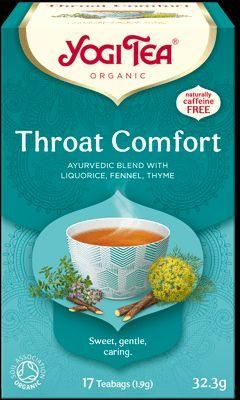 Τσάι Yogi Tea Throat Comfort 17 Φακελάκια