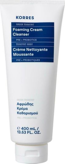 Korres Greek Yoghurt Αφρός Καθαρισμού Προσώπου 400ml