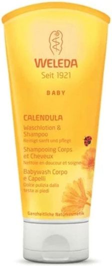 Βρεφικό & Παιδικό Σαμπουάν και Αφρόλουτρο Weleda με Καλέντουλα 200 ml