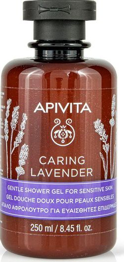 Αφρόλουτρο Apivita Caring Lavender Λεβάντα 250ml
