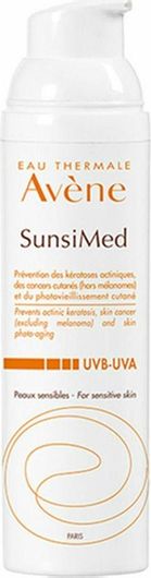 Αντηλιακή Κρέμα Προσώπου Avene Sunsimed Αδιάβροχη για Δερματικούς Καρκίνους SPF50 80ml